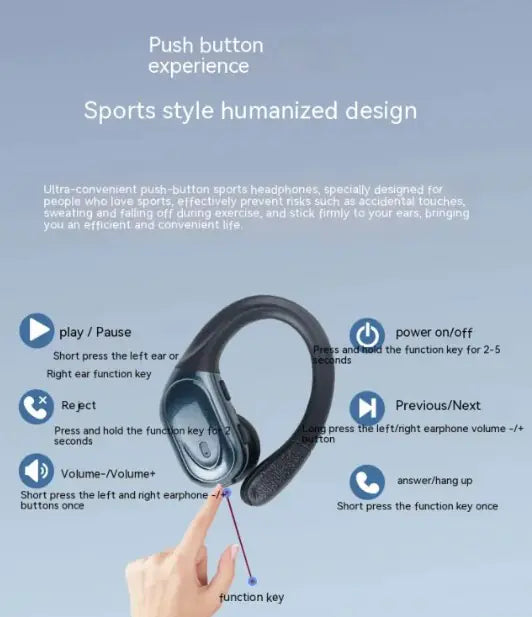 KV SmartSport Noise-Cancelling Wireless Earphones