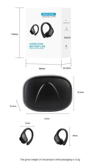 KV SmartSport Noise-Cancelling Wireless Earphones