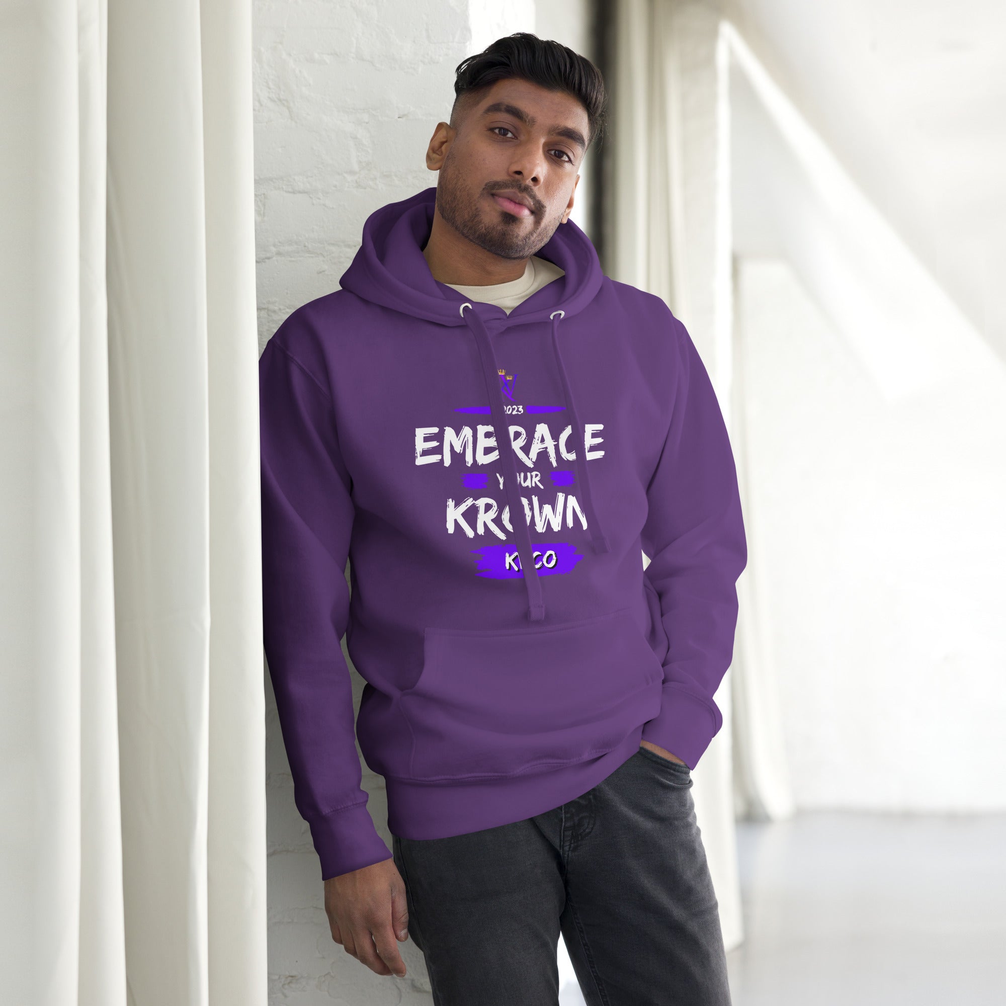 E.Y.K. Hoodie Grape