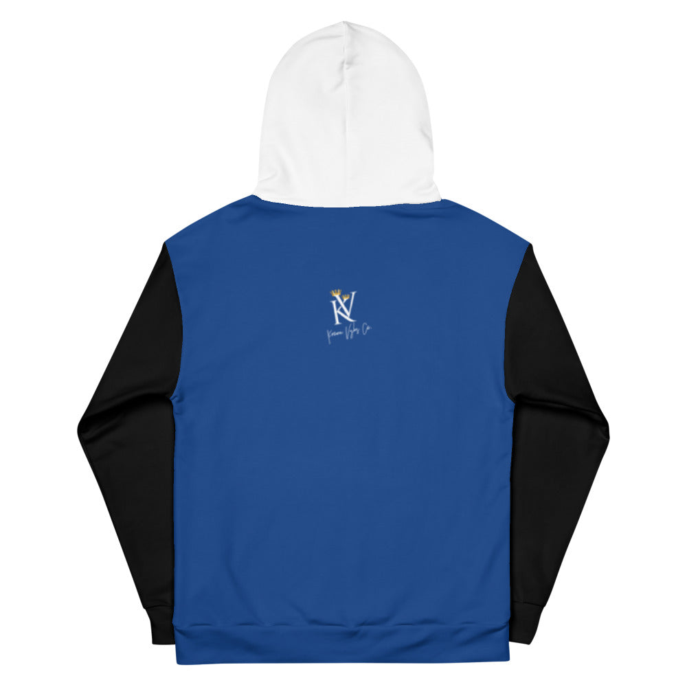 KV Blue/Black/White Unisex Hoodie