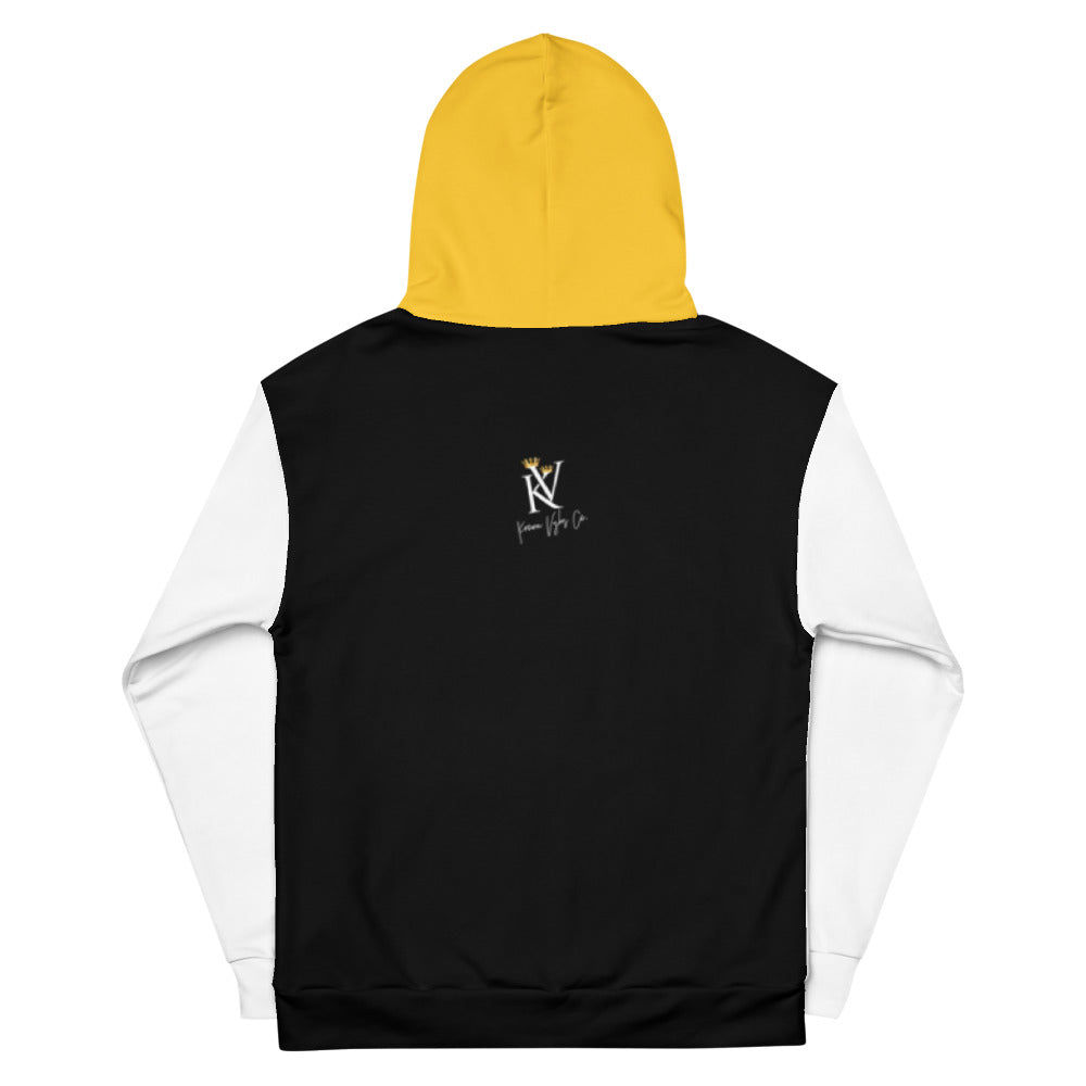 KV Black/White/Gold Unisex Hoodie