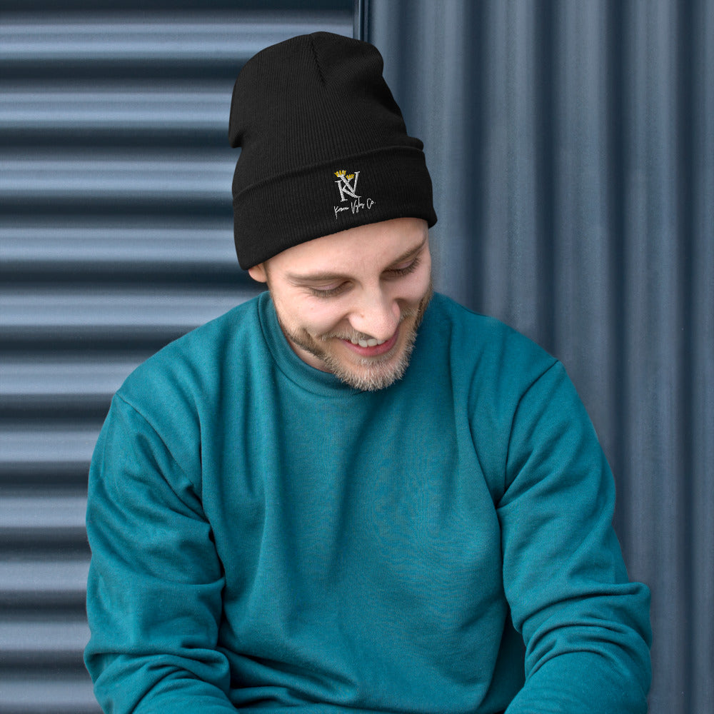 KV Embroidered Beanie
