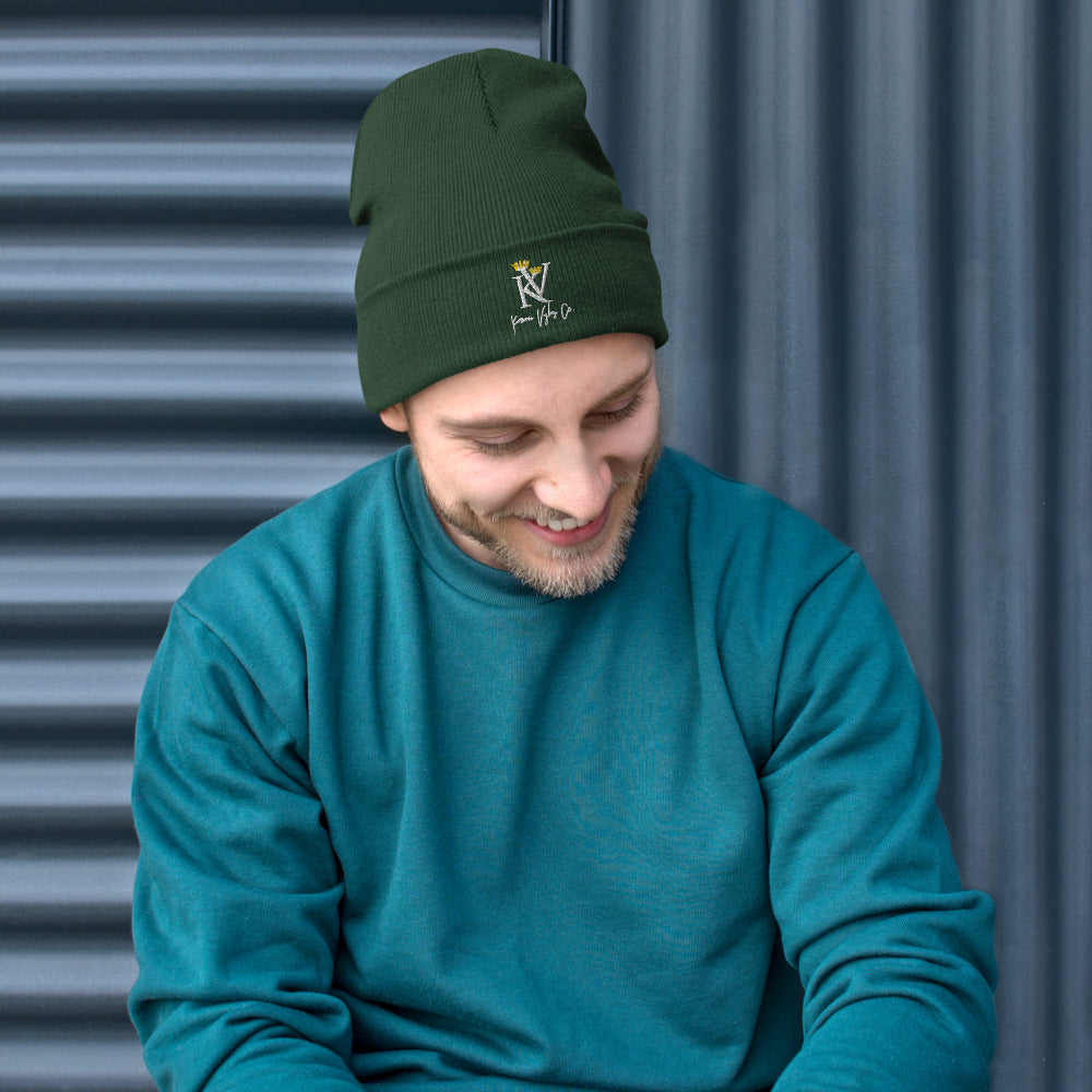 KV Embroidered Beanie