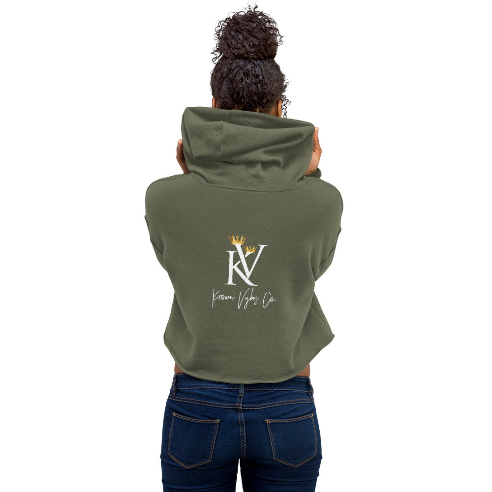 KV Crop Hoodie