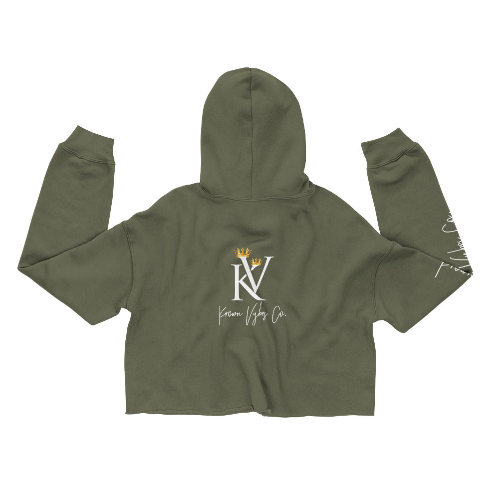 KV Crop Hoodie