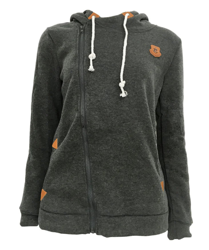 KV Zip/Hooded Active Cardigan